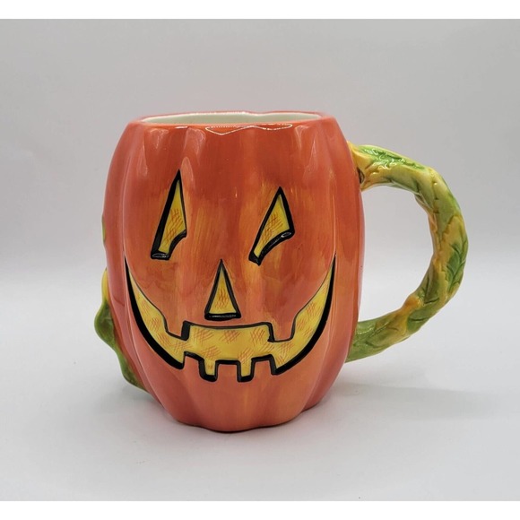 Susan Winget Certified International Halloween Jack-O-Lantern Coffee Tea Mug - Picture 1 of 8